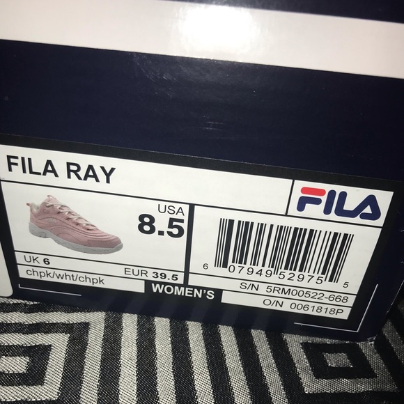 Fila Ray Baby Pink Sneakers